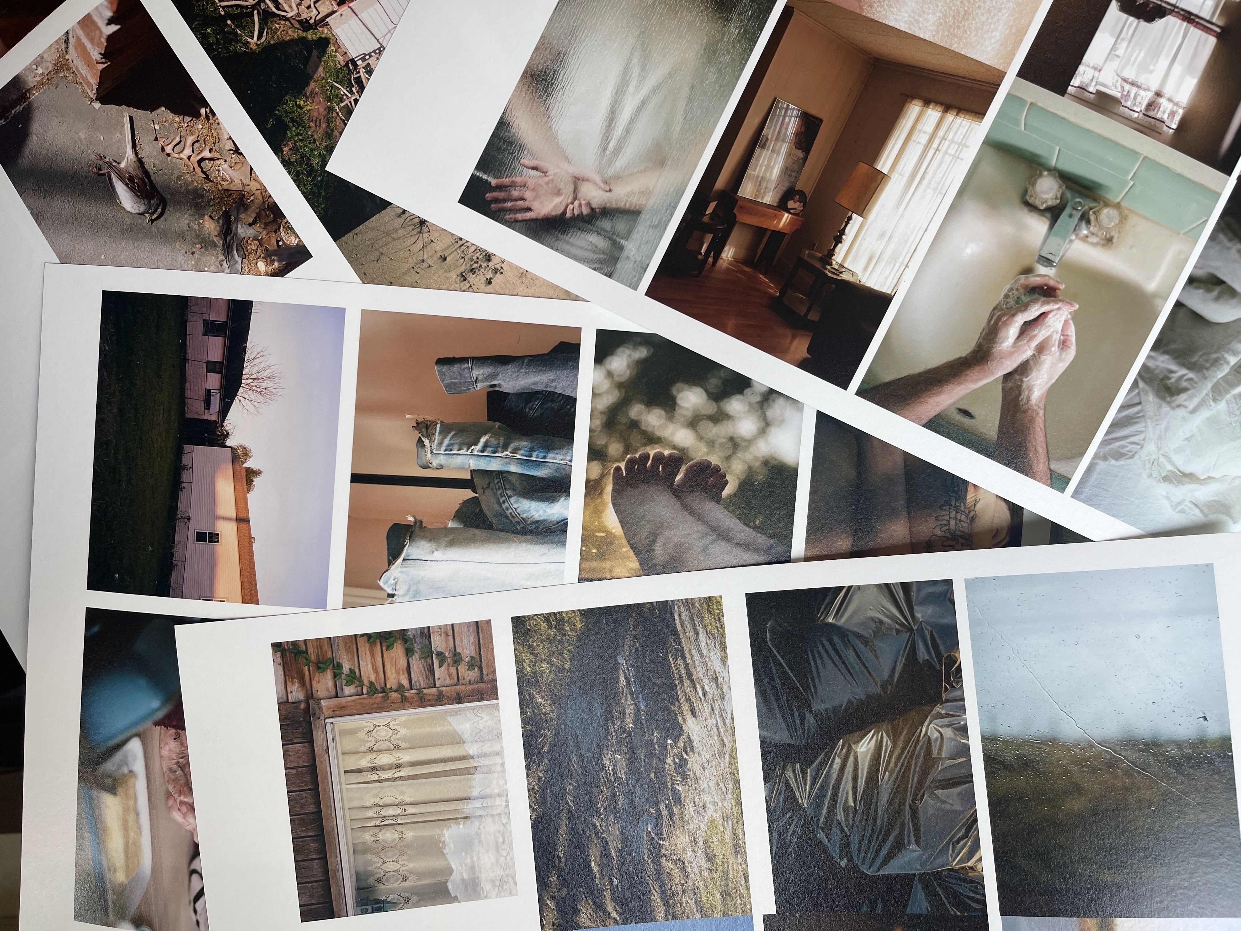 Professional photography workspace